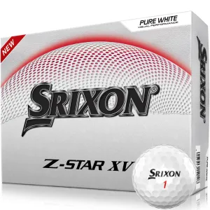 Srixon Z-Star XV Golf Balls - White - 12 Pack