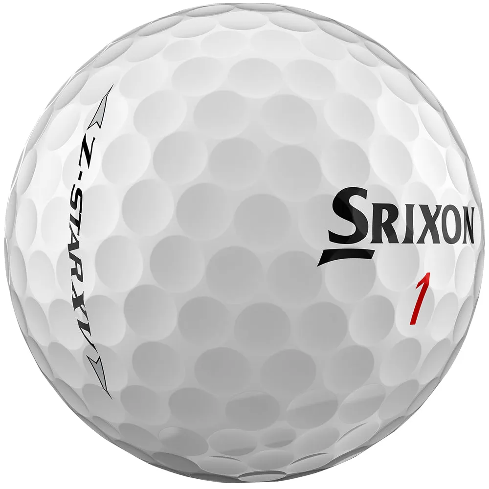 Srixon Z-Star XV Golf Balls - White - 12 Pack