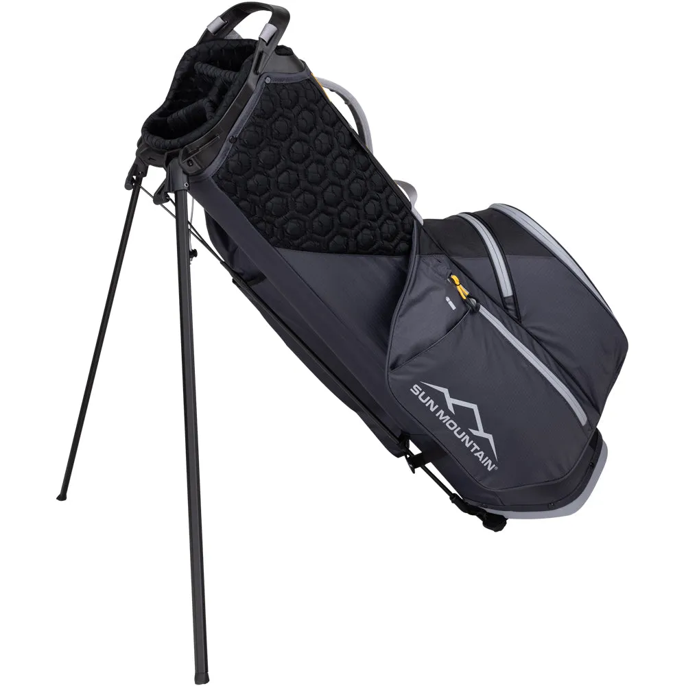 Sun Mountain E-LITE Stand Bag - Black/Steel/Gold