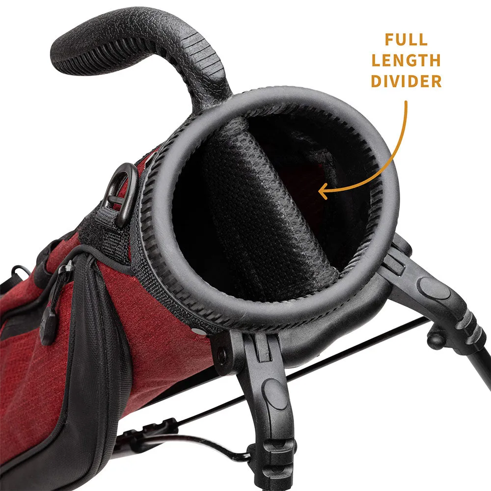 Sunday Golf Loma Pencil Stand Bag - Ron Burgundy