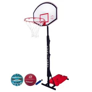 Sure Shot Easi Dual Combo Basketball and Netball Unit