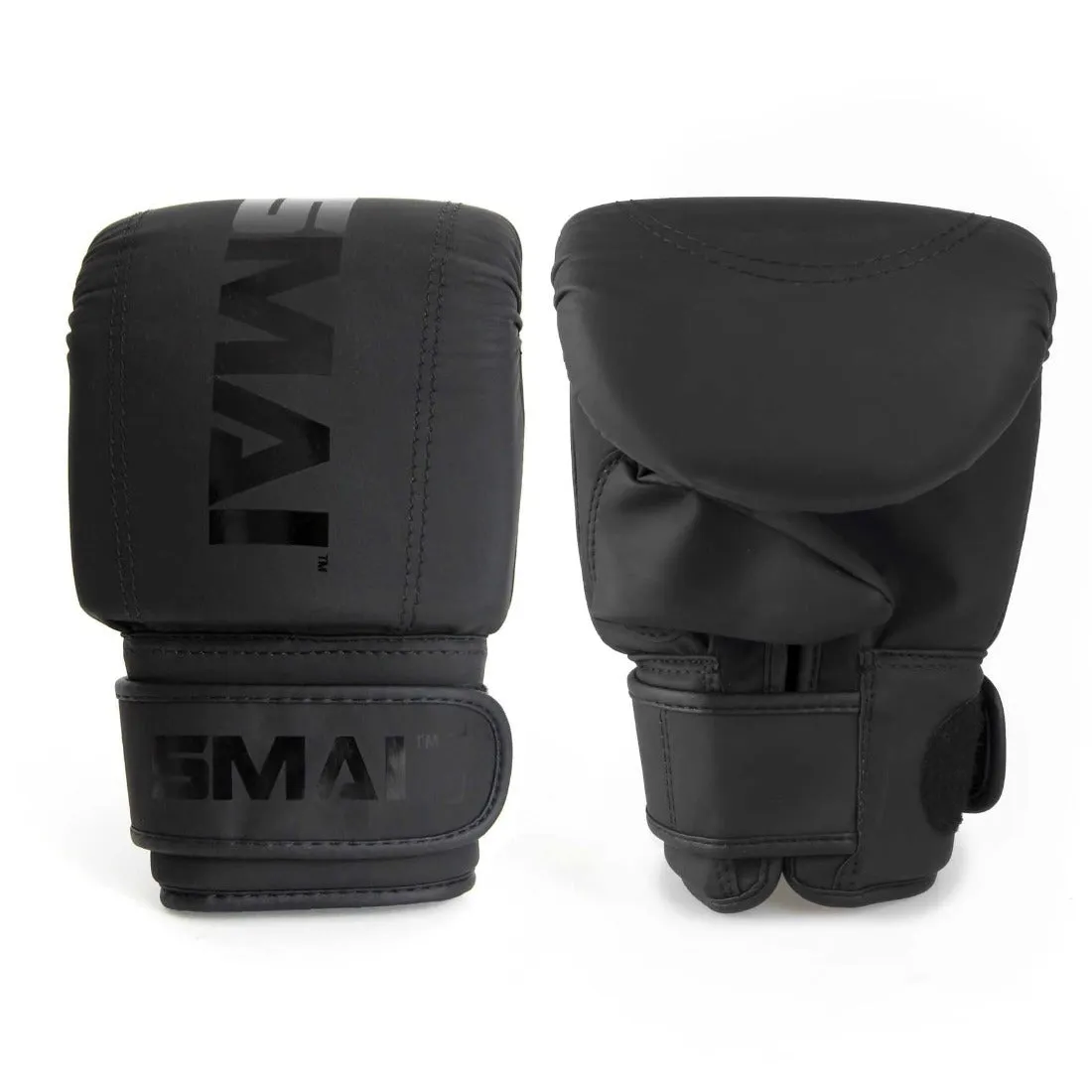 Triple Black Boxing Bag Mitts Smai