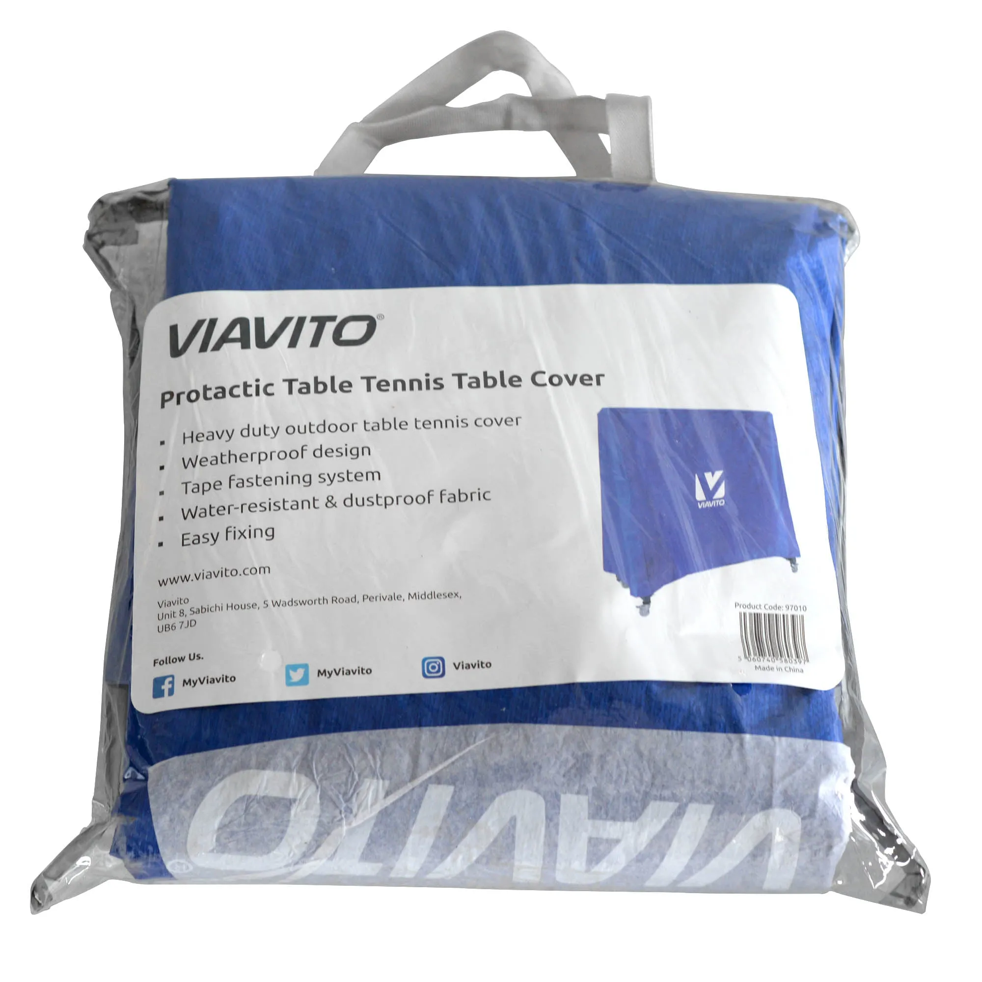 Viavito Protactic Table Tennis Table Cover