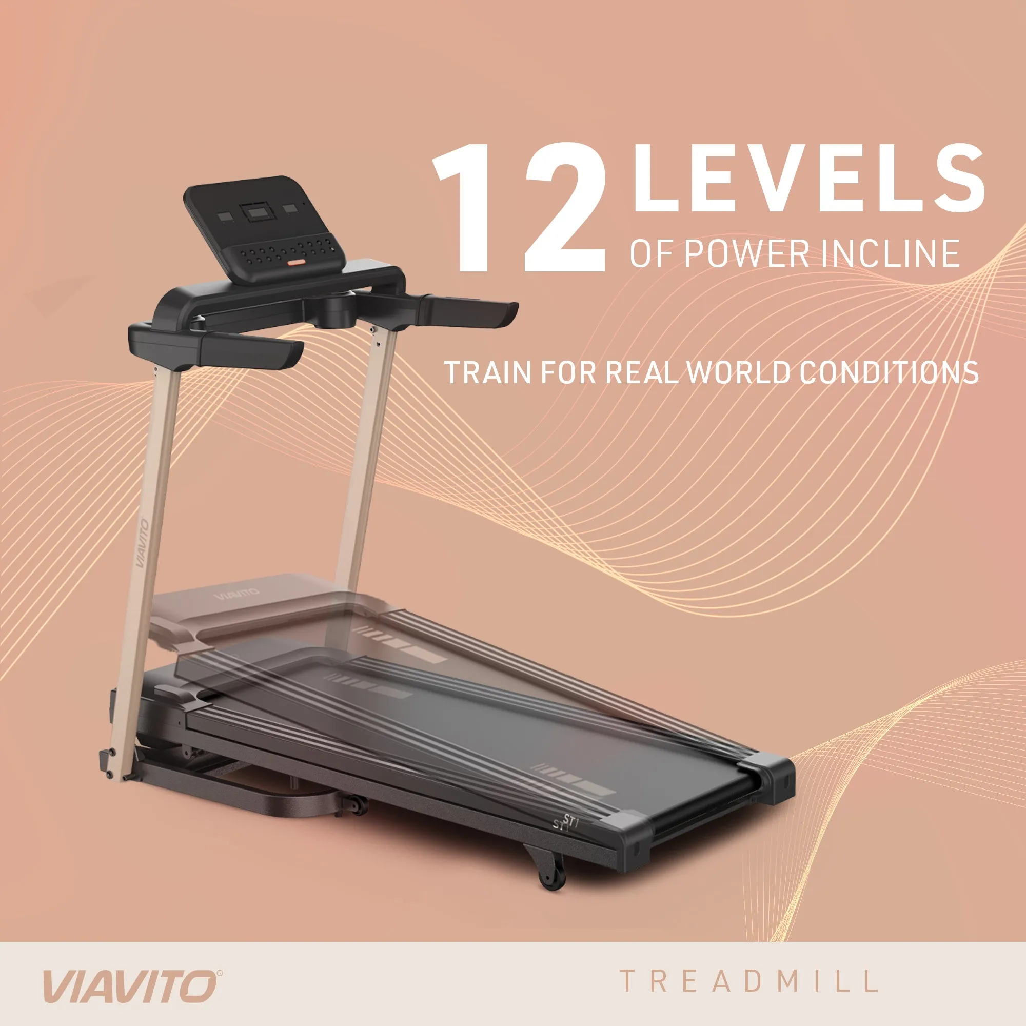 Viavito ST1 Folding Treadmill