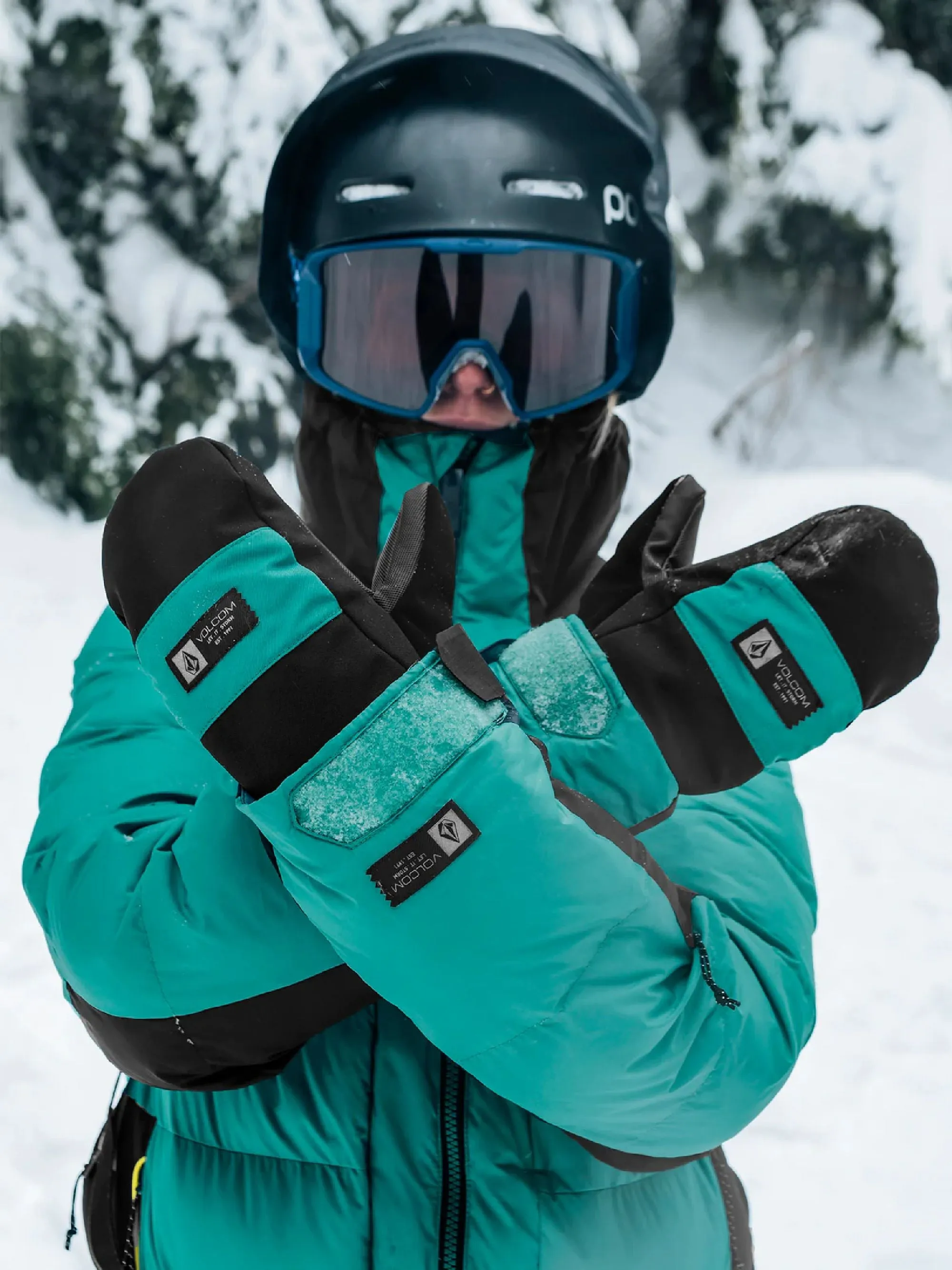 Volcom Women's V.Snow Over Mittens