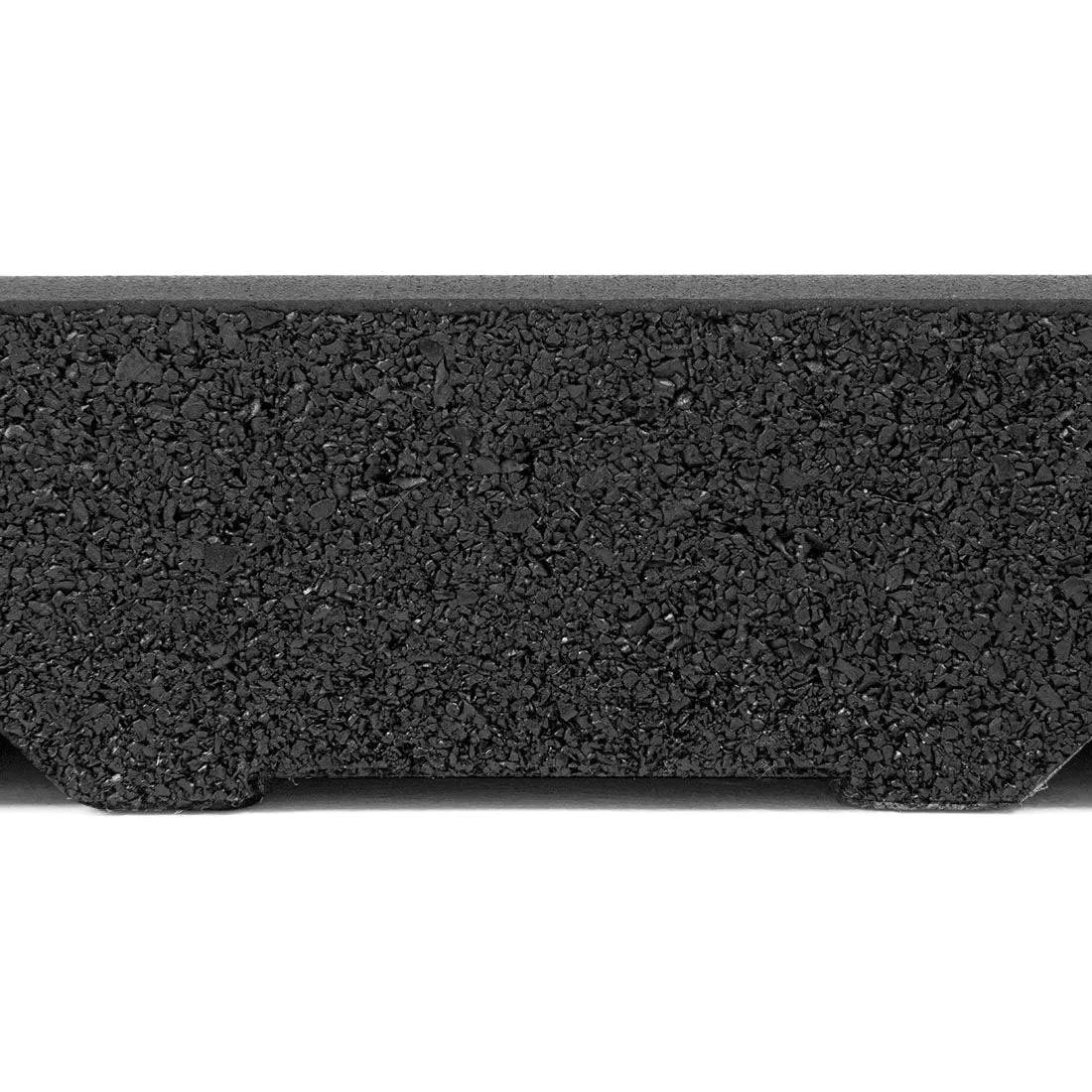 Weight Lifting Platform - Acoustic Rubber White Fleck 50mm Smai