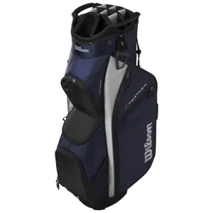 Wilson Feather Cart Bag - Navy/Silver