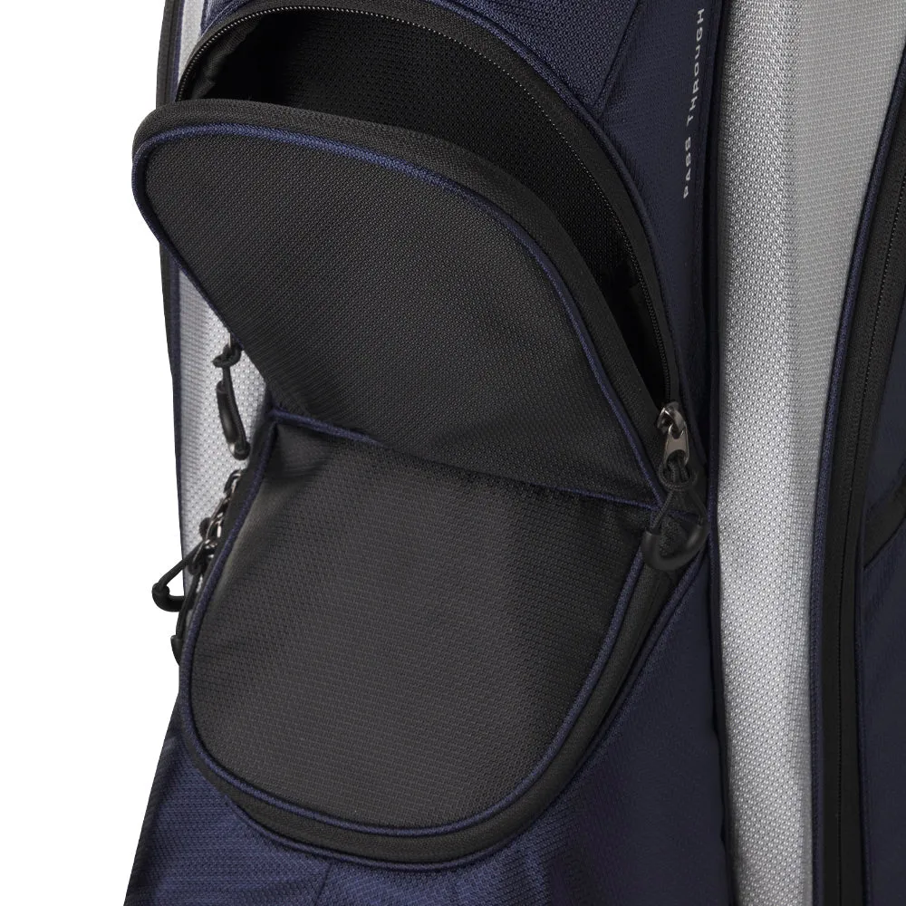 Wilson Feather Cart Bag - Navy/Silver