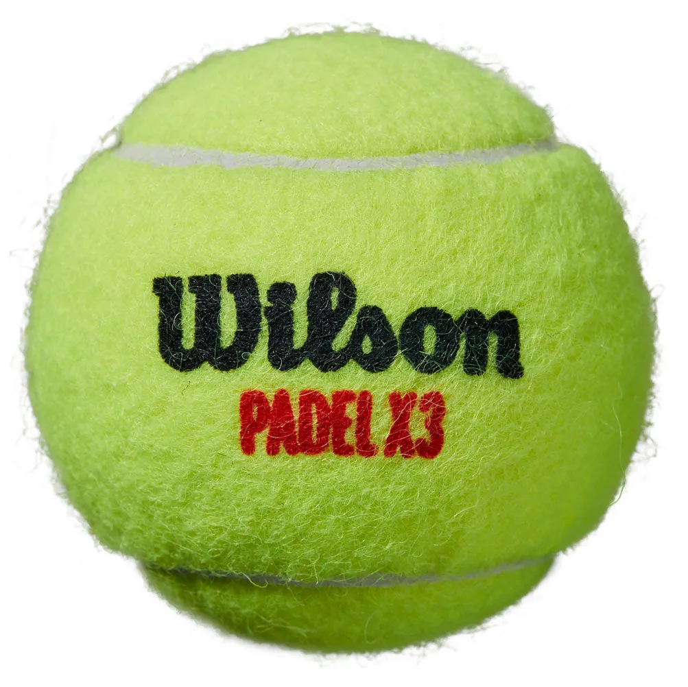 Wilson X3 Padel Balls - 1 Dozen
