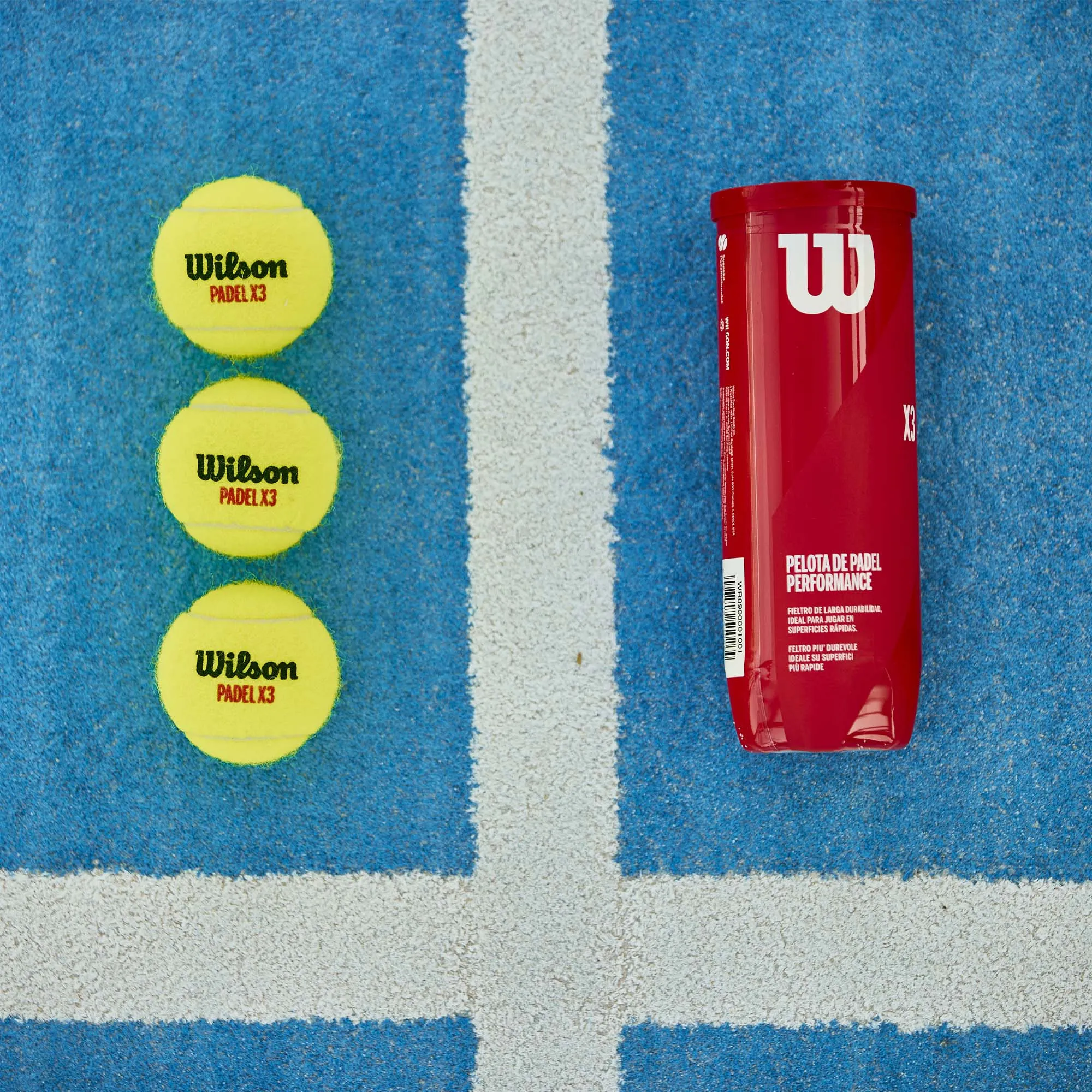 Wilson X3 Padel Balls - 1 Dozen