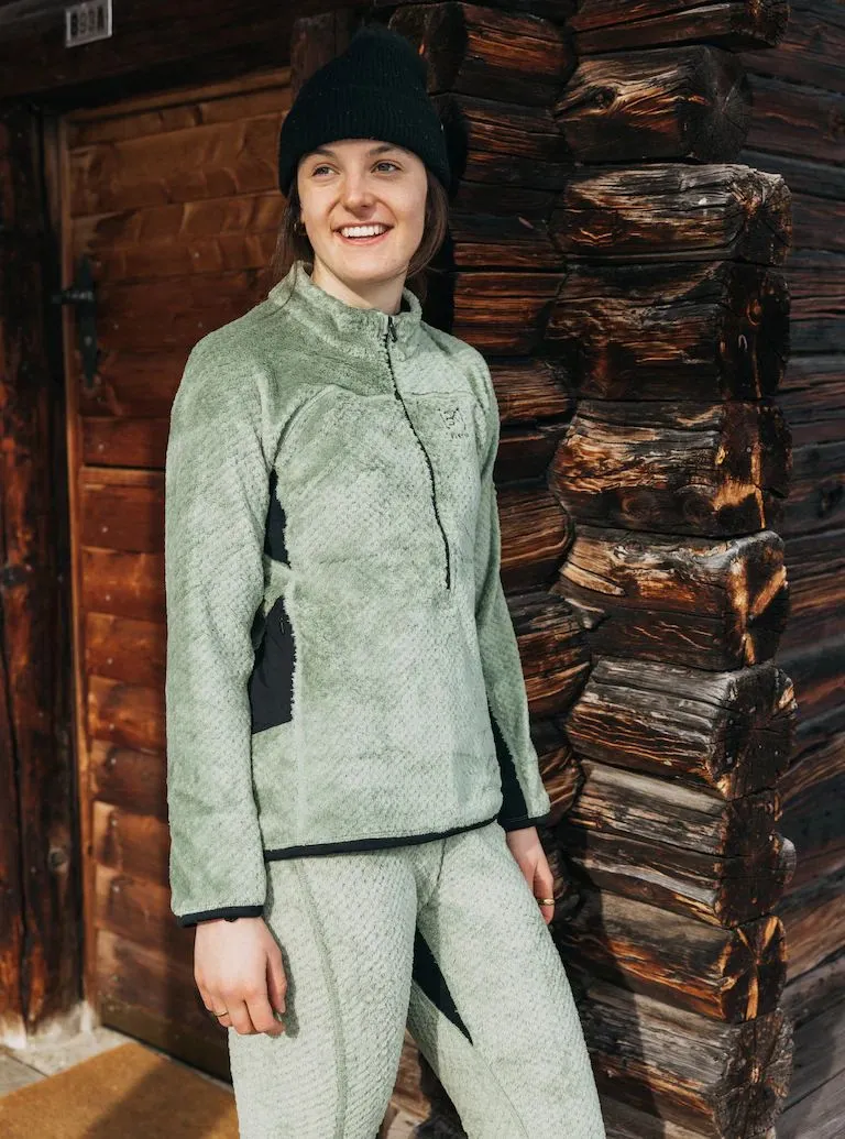 Women's Burton [ak] Baker Hi-Loft Quarter-Zip Fleece