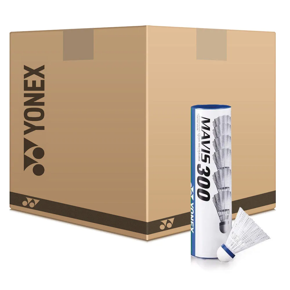 Yonex Mavis 300 White Badminton Shuttlecocks 25 dozen