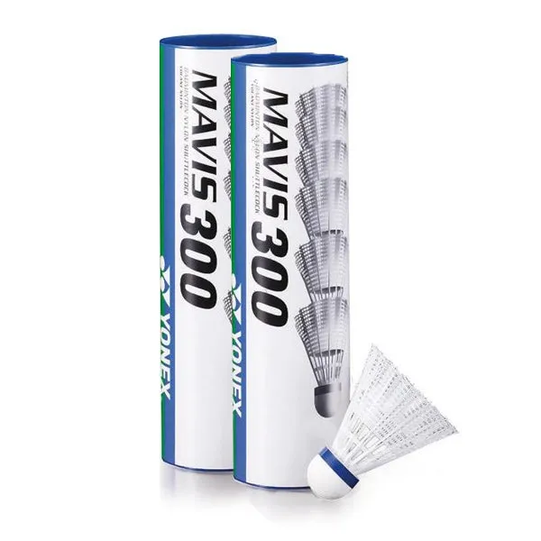 Yonex Mavis 300 White Shuttlecocks - (1 dozen)